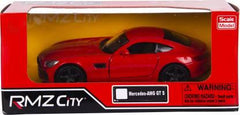 RMZ Die Cast Pull Back Mercedes Benz AMG GTS, Red