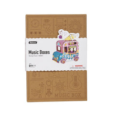 Robotime Music Box 3D Moving Flavor DIY Wooden Puzzle