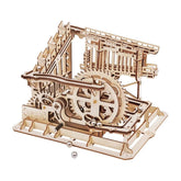 Robotime ROKR Marble Squad 3D Wooden Puzzle Roller Coaster Mechanical Model Self Craft
