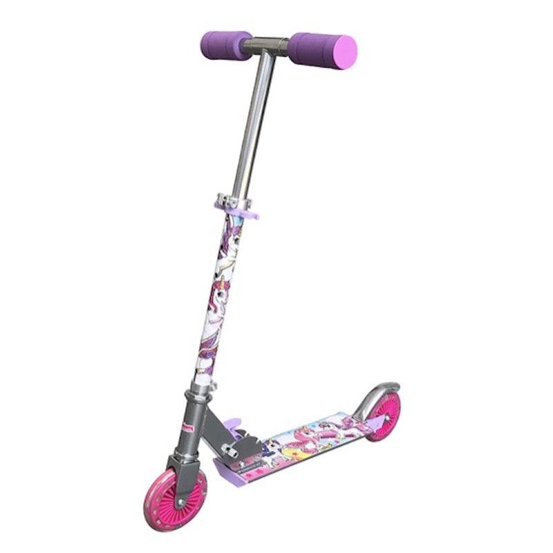 Unicorn scooter with 2 light up 2025 wheels