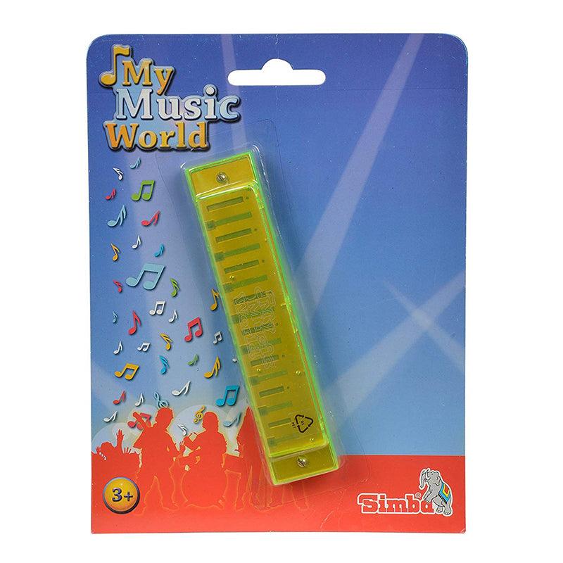 Simba My Music World 13cm Color Harmonica in 3 Transparent