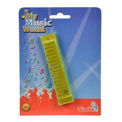 Simba My Music World 13cm Color Harmonica in 3 Transparent