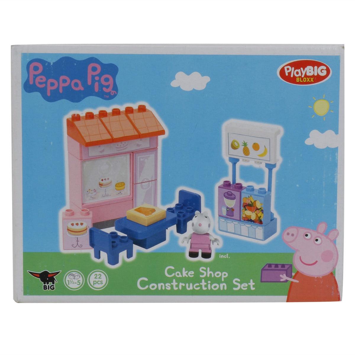 Simba Big Peppa Pig Playbig Bloxx Cake Shop