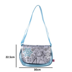 Simba Color Me Mine Sequin Round Messenger and Purse - Frozen
