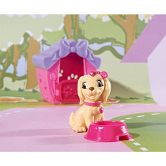 Simba EL Dog House and Doll for Girls, Pink