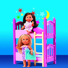 Simba Steffi Love -inchEvi Love 2 Floor Bed-inch Two 12 cm Evi in N, Pink