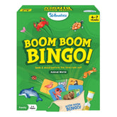 Skillmatics Boom Boom Bingo! Animal World - Board Game For Ages 4-7 Years