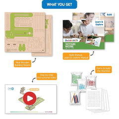 Skillmatics Buildables Sketching Machine, Stem Learning, Educational and Construction Activity Toy