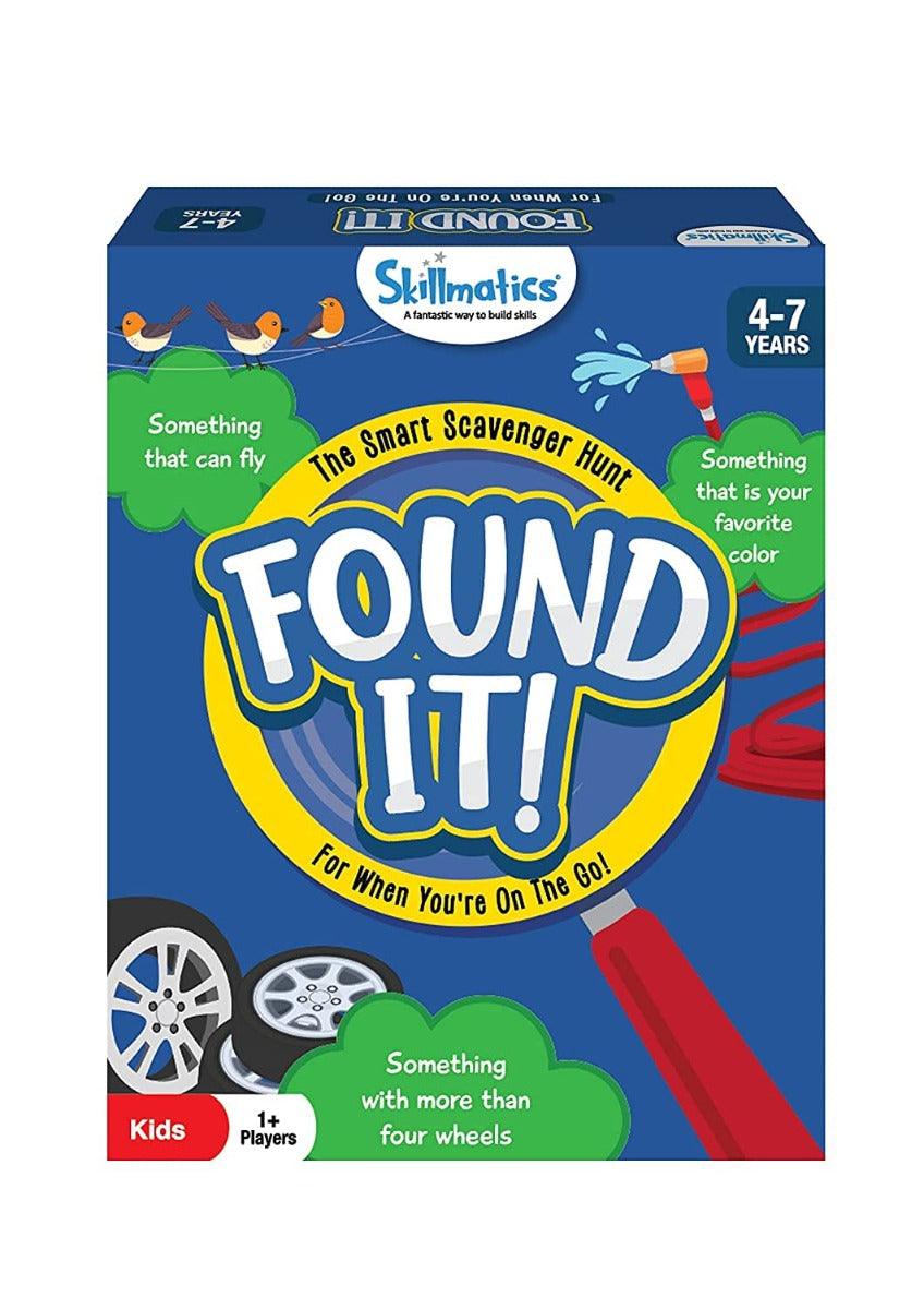Skillmatics Card Game : Found It Travel Edition | Super Fun & Smart Scavenger Hunt