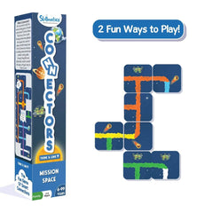 Skillmatics Connectors Educational Game: Mission Space | Fun & Fast Family Game of Smart Connections | Gifts for Boys and Girls Ages 6-99