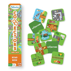 Skillmatics Connectors Educational Game: Road Rush | Fun & Fast Family Game of Smart Connections | Gifts for Boys and Girls Ages 6-99