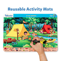 Skillmatics Educational Game - Search and Find Reusable Activity Mats with 2 Marker Pens Gifts & Preschool Learning for Ages 3 to 6