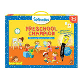 Skillmatics Educational Game: Preschool Champion (3-6 Years) | Creative Fun Activities and Games for Kids | Erasable and Reusable Mats