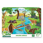 Skillmatics Educational Toy My World : Amazing Animals