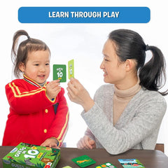 Skillmatics Guess in 10 Junior World of Animals - Card Game for Ages 3-6 Years