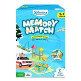Skillmatics Memory Match Board Game : Where Things Belong Fun & Fast - Memory Game for Kids Ages 3 to 7