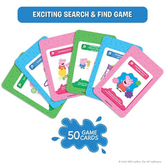 Skillmatics Peppa Pig Card Game : Found It! - Smart Scavenger Hunt & Super Fun Card Game Gifts for Ages 3 to 6