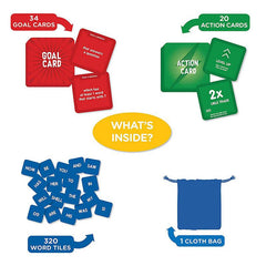 Skillmatics Squik - The Brain Game of Skill and Speed - The Sentence Edition