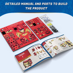 Skillmatics STEM Building Toy : Buildables Marvel Iron Man - DIY Action Toy Figures & Collectibles for Ages 8 and Up