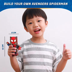 Skillmatics STEM Building Toy : Buildables Marvel Spider-Man - DIY Action Toy Figures & Collectibles for Ages 8 and Up