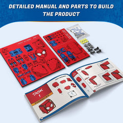 Skillmatics STEM Building Toy : Buildables Marvel Spider-Man - DIY Action Toy Figures & Collectibles for Ages 8 and Up