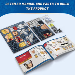 Skillmatics STEM Building Toy : Buildables Marvel Thor - DIY Action Toy Figures & Collectibles for Ages 8 and Up