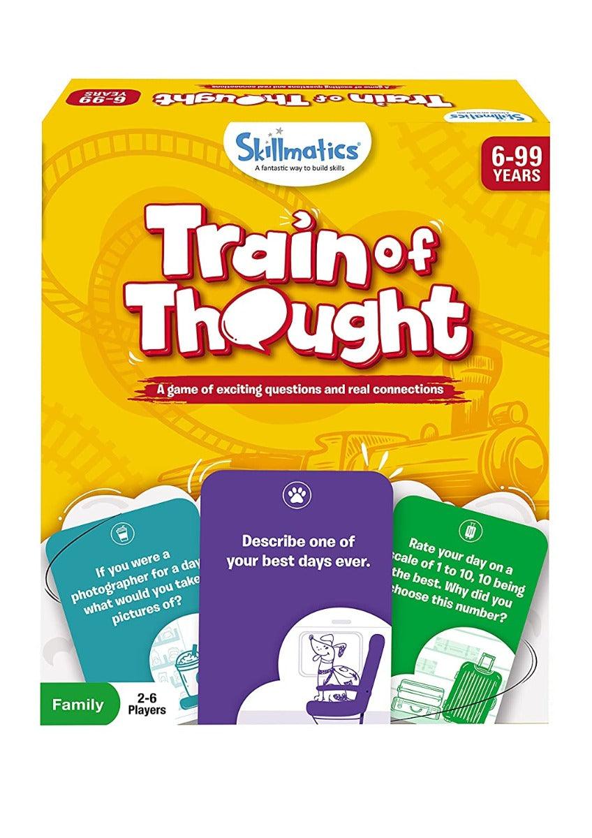 Skillmatics Train of Thought - Card Game for Kids & Families