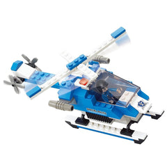 Sluban Special Police Helicopter, Building Blocks For Ages 6+ - FunCorp India