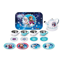 Smoby Frozen Tin Tea Set, Multi Color
