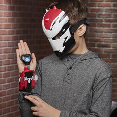 Marvel Spider-Man Maximum Venom Toy Venomized Iron Man Set, Includes Venomized Iron Man Mask, Dart Repulsor, For Ages 5 And Up