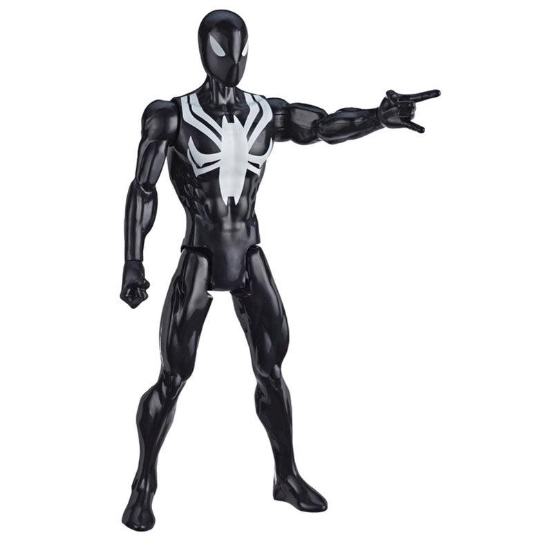 Spider-Man Titan Hero Series Web Warriors Black Suit Spider-Man