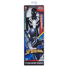 Spider-Man Titan Hero Series Web Warriors Black Suit Spider-Man