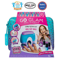 Spin Master GoGlam Nail Printer Go Glam Nail Stamper, Nail Studio with 5 Patterns to Decorate 125 Nails for Girls