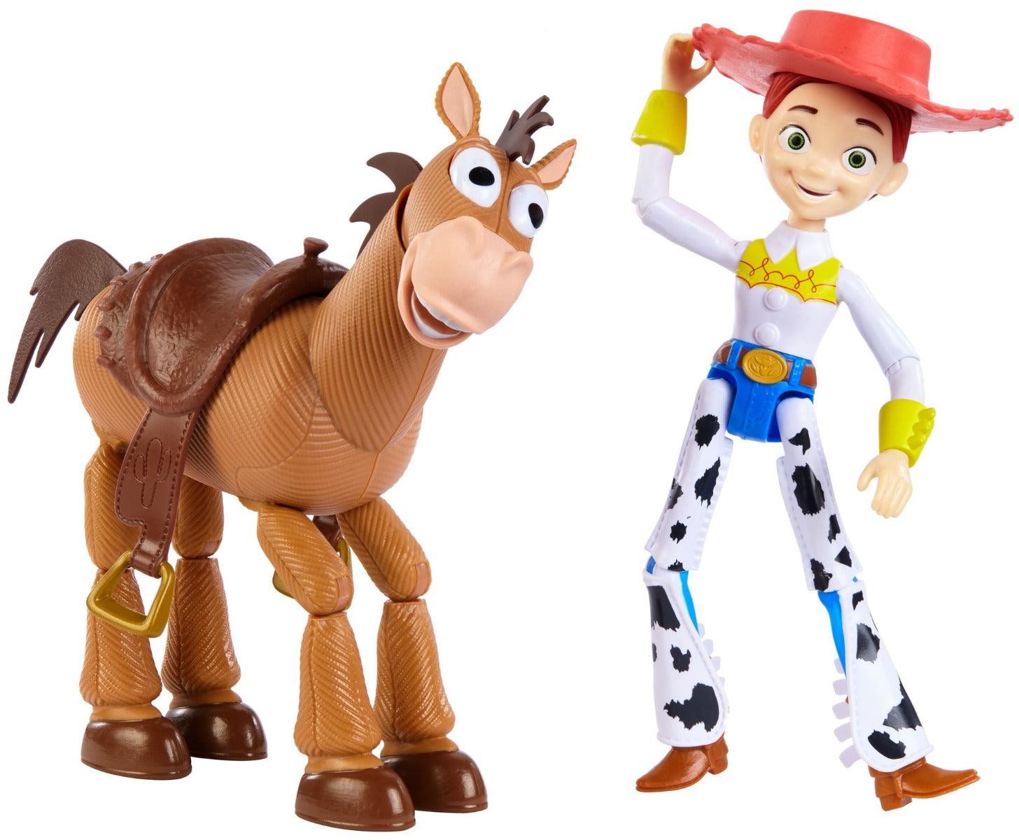 Toy Story Adventure Character Figures - Jessie & Bullseye (Pack Of 2)