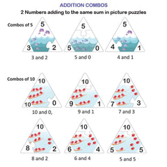 Toykraft Add & Subtract - Educational Puzzle Games for Kids Ages 4 - 6 years