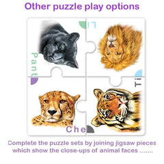 Toykraft Amazing Animals - Animal Puzzle for Kids Ages 3 to 6 years