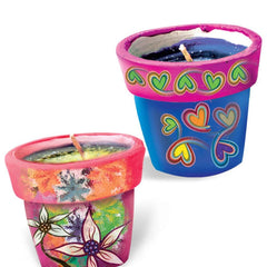 Toykraft Candles Pretty Pots - DIY Painting Kit for Kids Ages 8-15 years