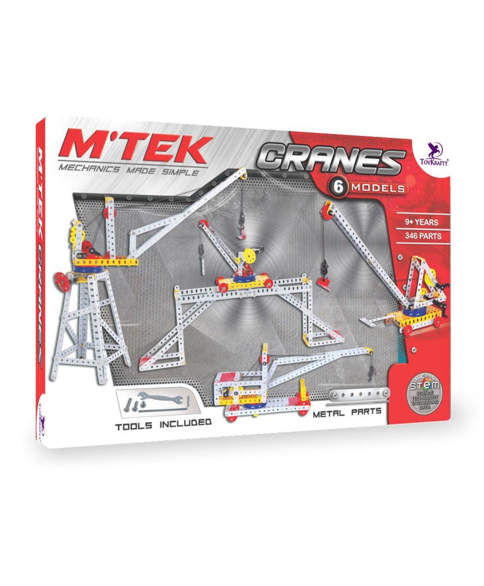 Toykraft Cranes - Mechanical STEM Toy Game for kids Ages 9-15 years