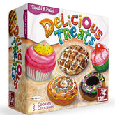 Toykraft Mould & Paint Delicious Treats - Learning Activity DIY Craft Kit for kids Ages 5-12 years