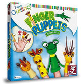 Toykraft Paper Quilling Animal Finger Puppets - DIY Craft Kit for Kids Ages 8-14 years