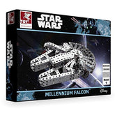 Toykraft Star Wars Millennium Flacon - Mechanical STEM Toy Game for kids Ages 10-17 years