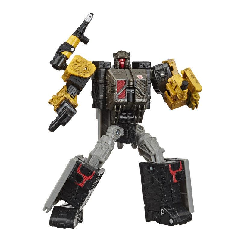 Transformers Toys Generations War for Cybertron:Earthrise Deluxe WFC-E8 Ironworks Modulator Figure,Kids Ages 8&Up
