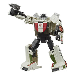 Transformers Toys Generations War for Cybertron: Earthrise Deluxe WFC-E6 Wheeljack Action Figure, Kids Ages 8&Up