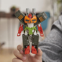 Transformers Bumblebee Cyberverse Adventures Action Attackers: 1-Step Bludgeon Action Figure, 4.25-inch