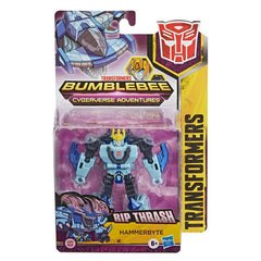 Transformers Bumblebee Cyberverse Adventures Action Attackers Warrior Class Hammerbyte Action Figure, 5.4-Inch