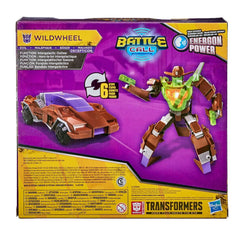Transformers Bumblebee Cyberverse Adventures Battle Call Trooper Class Wildwheel, Voice Activated Energon Power Lights, Ages 6 and Up, 5.5-inch