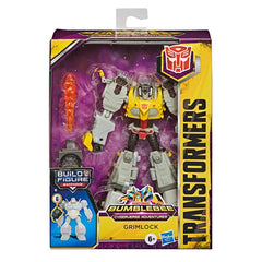 Transformers Bumblebee Cyberverse Adventures Deluxe Class Grimlock Action Figure Toy, For Ages 6 and Up, 5-inch