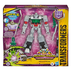 Transformers Bumblebee Cyberverse Adventures Trooper Class Megatron, Voice Activated Energon Power Lights