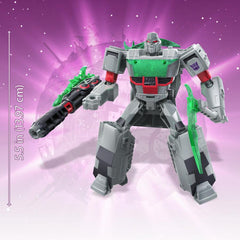 Transformers Bumblebee Cyberverse Adventures Trooper Class Megatron, Voice Activated Energon Power Lights