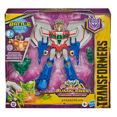 Transformers Bumblebee Cyberverse Adventures Trooper Class Starscream, Voice Activated Energon Power Lights